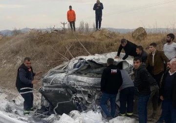 Trafik kazası, 1 yaralı