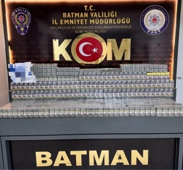 Batman’da kaçak sigara operasyonu: 1 gözaltı
