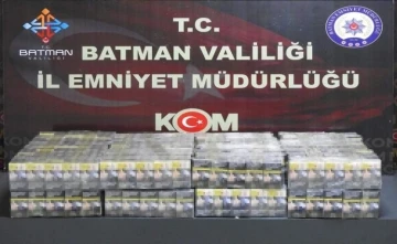 Batman’da tankerle kaçak sigara sevkiyatı polise takıldı
