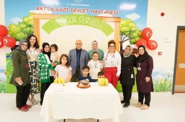 Battalgazi Devlet Hastanesi’nde 23 Nisan coşkusu
