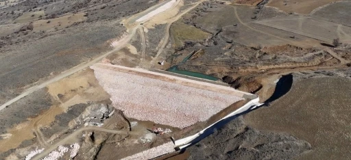 Bayburt Uluçayır Göletinde su tutulmaya başlandı
