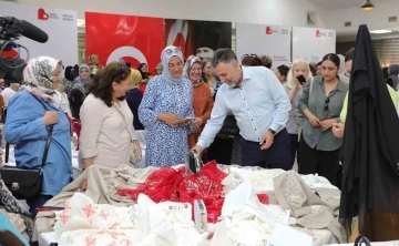 Bayraklılı kadınlar el emeği ürünlerini görücüye çıkaracak
