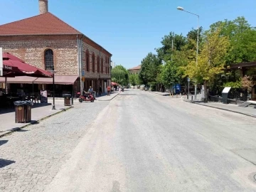 Bayram sonrasında Odunpazarı’nda sokaklar boş kaldı
