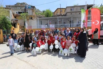 Bayramın coşkusu, Şehitkamil’in en ücra noktasına kadar taşındı
