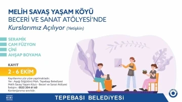 Beceri ve sanat atölyesi için kayıtlar başlıyor
