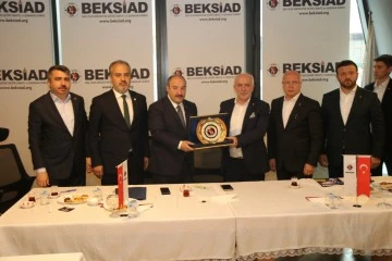 BEKSİAD, Bakan Varank'ı ağırladı 