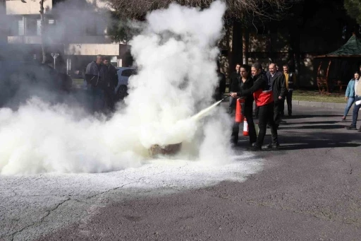 Belediye personellerine acil durum ve ilk yardım eğitimi
