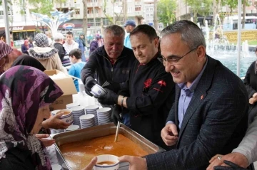 Belediyeden halka çorba ikramı
