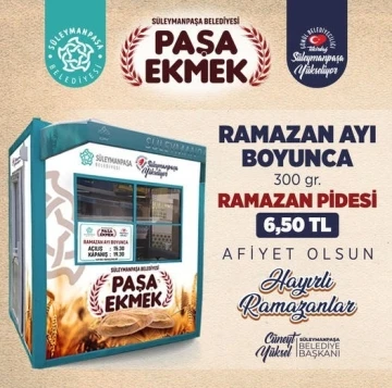 Belediyeden ucuza Ramazan pidesi
