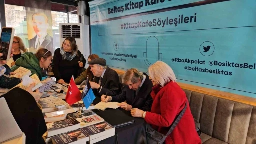 Beşiktaş Belediyesi Beltaş Kitap Kafe’de Altan ve Onur Öymen’i ağırladı
