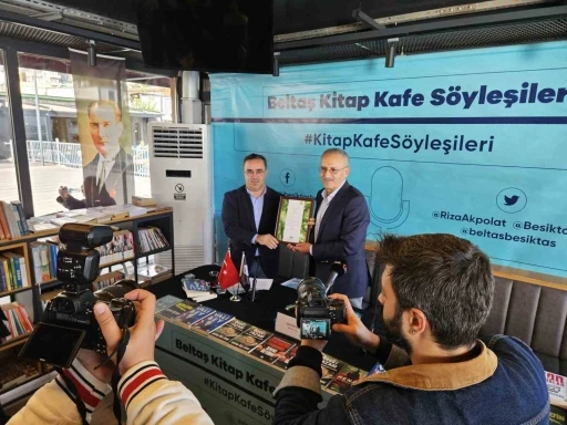 Beşiktaş Belediyesi Beltaş Kitap Kafe’de Saygı Öztürk’ü ağırladı
