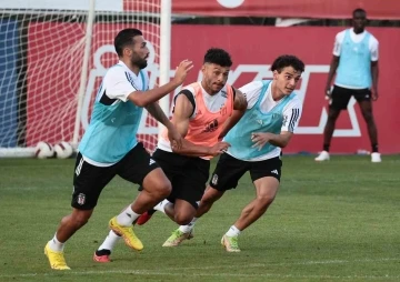 Beşiktaş, Trabzonspor maçı hazırlıklarını sürdürdü
