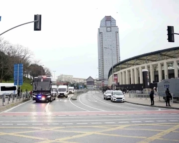 Beşiktaş, Trabzonspor maçı için stadyuma geldi
