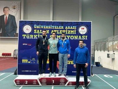 Bursa’da Düzenlenen Üniversiteler Arası Salon Atletizm Türkiye Şampiyonası