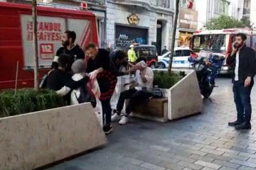 Beyoğlu İstiklal Caddesi'nde patlama!