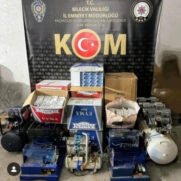 Bilecik KOM tütün kaçakçılığına göz açtırmıyor
