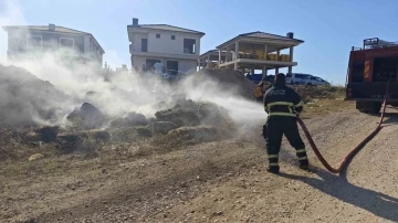 Bilecik’te çıkan saman yangını kısa sürede söndürüldü
