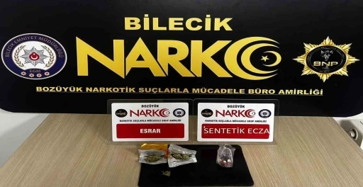 Bilecik’te durdurulan şüpheli araçta uyuşturucu madde ele geçti
