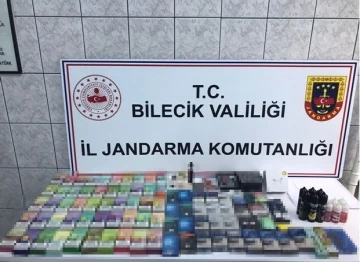 Bilecik’te sigara ve elektronik eşya kaçakçılığı operasyonu
