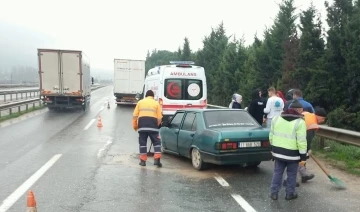 Bilecik’te yaşanan trafik kazasında 1 kişi yaralandı
