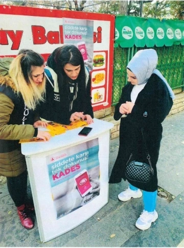 Bingöl’de 180 kadına KADES tanıtıldı
