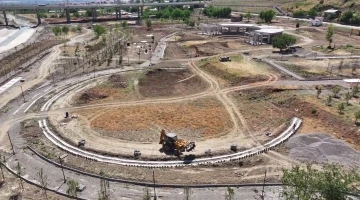 Bingöl’deki millet bahçesinde çalışmalar devam ediyor
