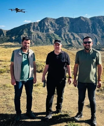 Bitlis’te dron destekli av kontrolü
