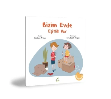 ‘Bizim Evde Eşitlik Var’ kitabı çocuklarla buluştu
