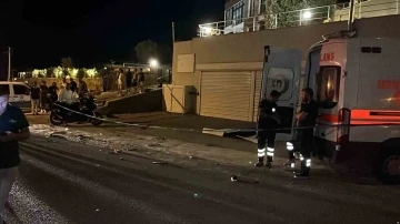 Bodrum’da kamyonet ile motosiklet çarpıştı: 1 ölü
