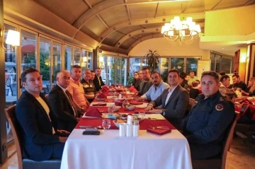 Bodrumlu gazeteciler protokol ile iftarda buluştu
