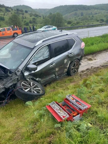 Bolu’da 4 kişilik aile ölümden döndü
