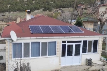 Bolu’da orman köylüsü enerjisini güneşten sağlıyor
