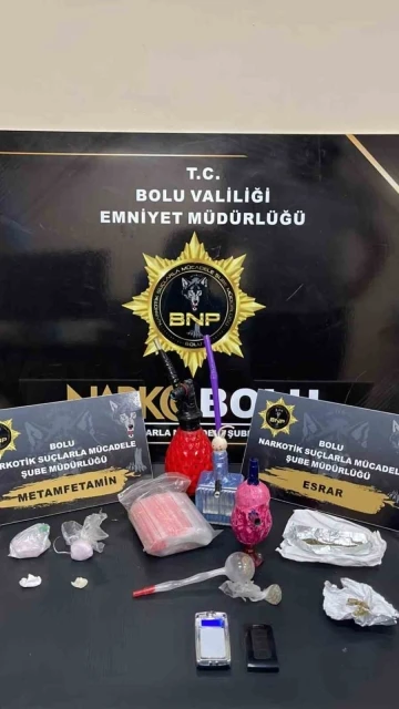 Bolu’da uyuşturucu operasyonu
