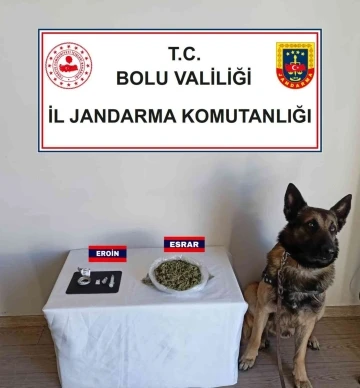 Bolu’da yolcu otobüsünde 3 kişinin valizinden uyuşturucu çıktı
