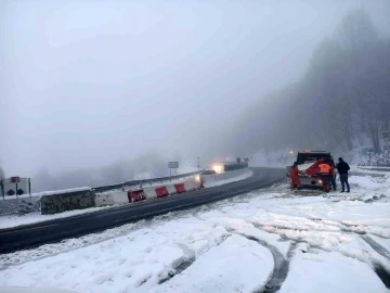 Bolu Dağı İstanbul istikameti trafiğe açıldı
