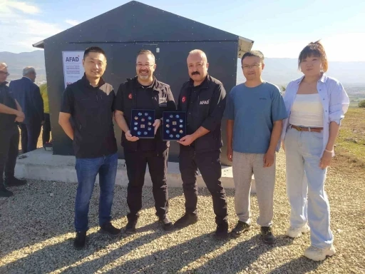 Bolu’ya Çin Halk Cumhuriyeti tarafından manyetometre cihazı kuruldu
