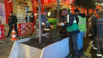  İstiklal Caddesi'nde beton saksılar kaldırılıyor!