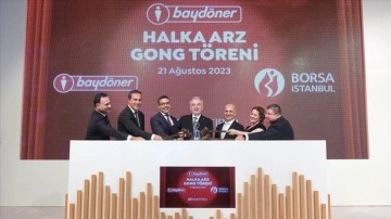 Borsa İstanbul'da gong Baydöner için çaldı