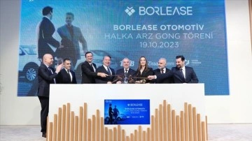 Borsa İstanbul’da gong Borlease Otomotiv için çaldı