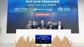 Borsa İstanbul'da gong Hat-San Tersanesi için çaldı