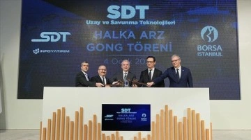 Borsa İstanbul’da gong SDT Uzay ve Savunma Teknolojileri için çaldı