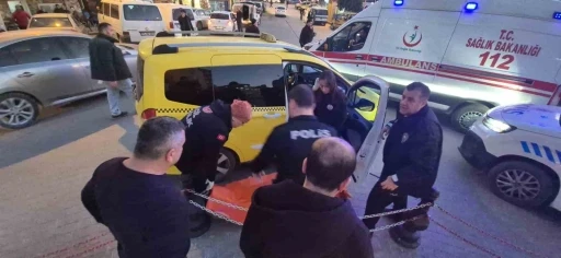 Takside uyudu, polis ve sağlık ekipleri seferber oldu