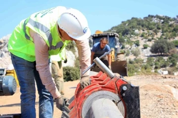 Bozburun Yarımadası içme suyu projesi devam ediyor
