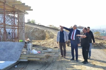 Bozüyük’te anı evi ve yeni seyir terasının yapım çalışmaları devam ediyor
