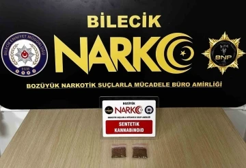 Bozüyük’te uyuşturucu şüphelisi yakalandı
