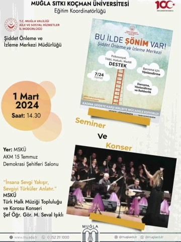 ‘Bu İlde Şönim Var’ semineri ve konser
