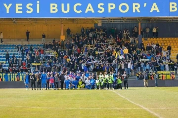 Bucaspor 1928, Uşak Spor maçında taraftarından yoksun
