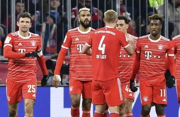 Bundesliga’da lider Bayern Münih oldu