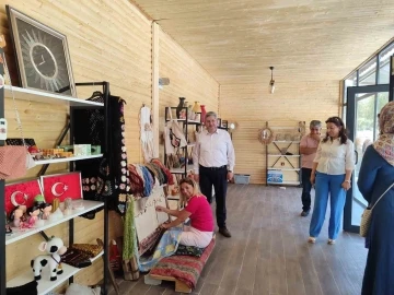 Bünyan Cam Terası Girişinde Satış Noktası Hizmete Açıldı
