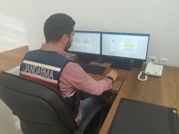 Burdur’da jandarma ekiplerinin sanal devriyesine takılan 50 site kapatıldı
